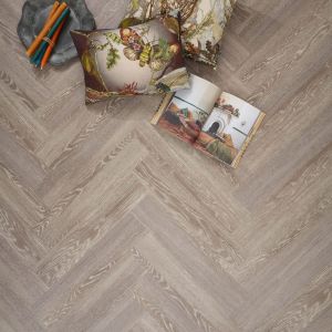 Country textures Smoky grey oak parquet