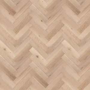 V4 Unfinished oak herringbone