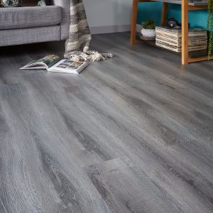 Natural touch Smoked grey SPC Click