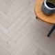 V4 Misty grey strip oak Herringbone